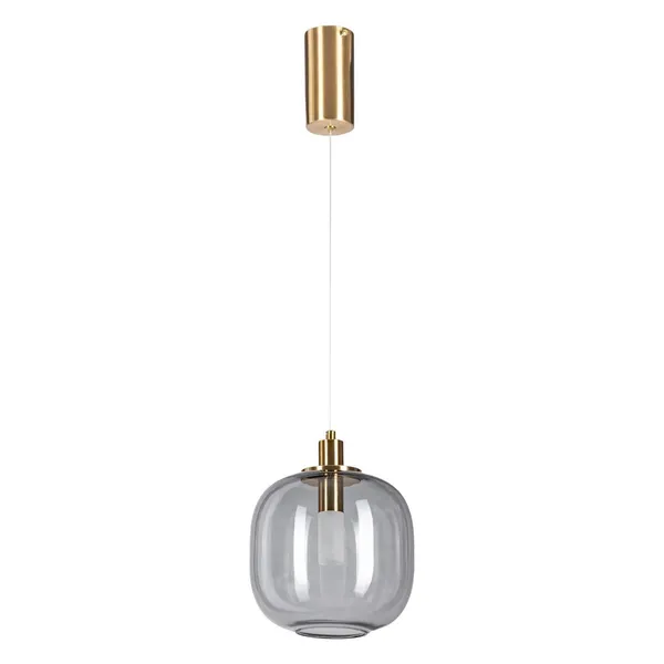 Lampa wisząca - Polar dymiony/szary