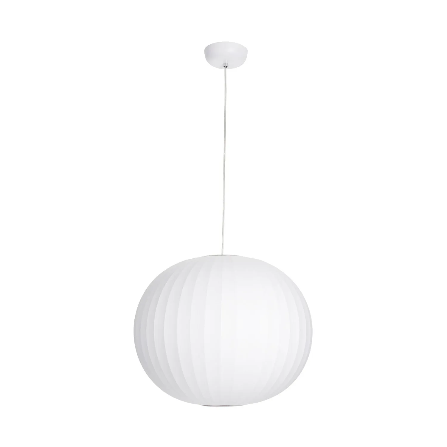 Lampa wisząca SILK biała 50 cm - obrazek 9
