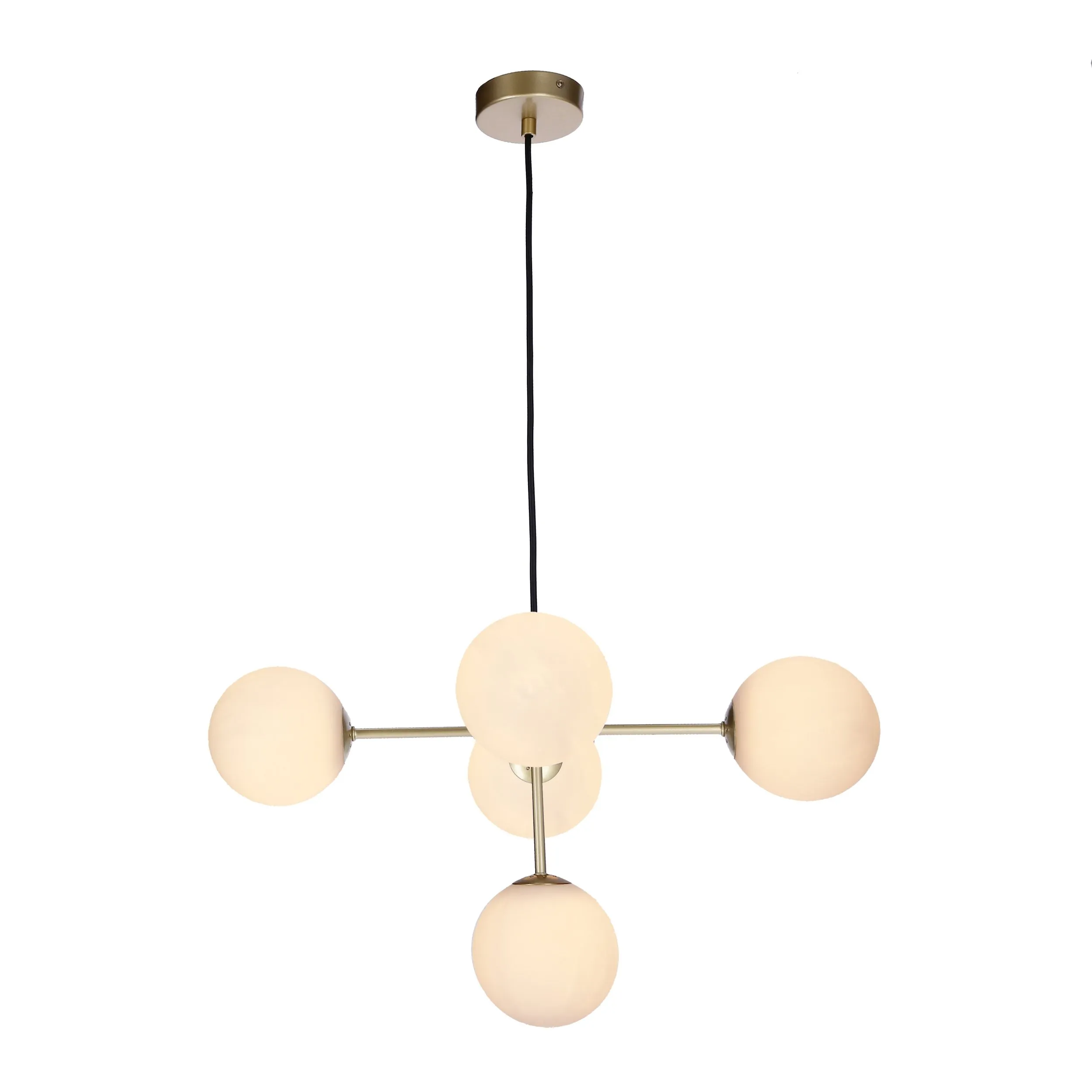 Mati zwis 5x28w g9 mosiądz - obrazek 8