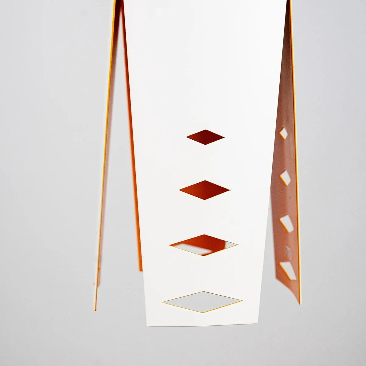 Origami Design No.2 biało-pomarańczowa - obrazek 4