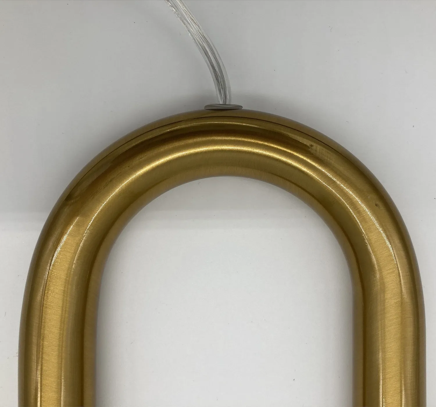 Lampa wisząca U-SHAPE mosiądz 60 cm - obrazek 7