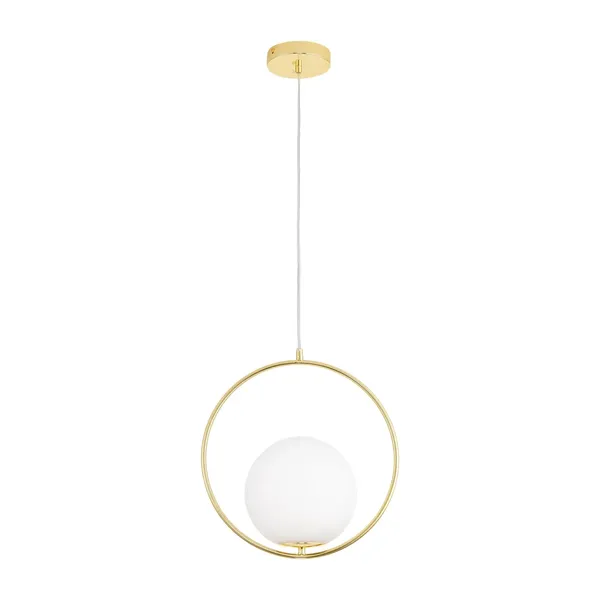 Lampa wisząca COSTA ROUND 35 cm, złota