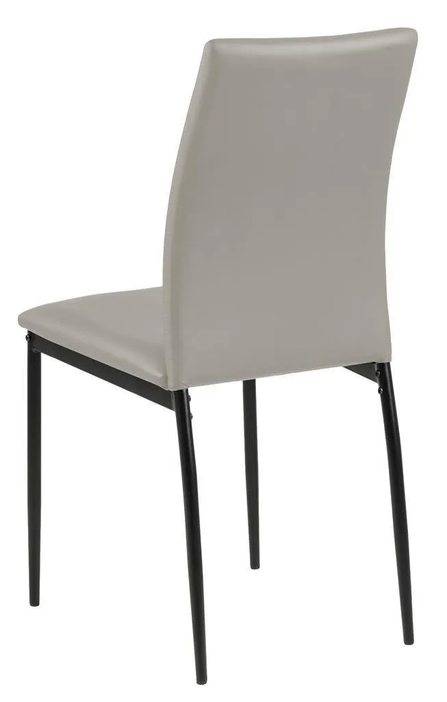 Krzesło Demina beige PU - obrazek 3