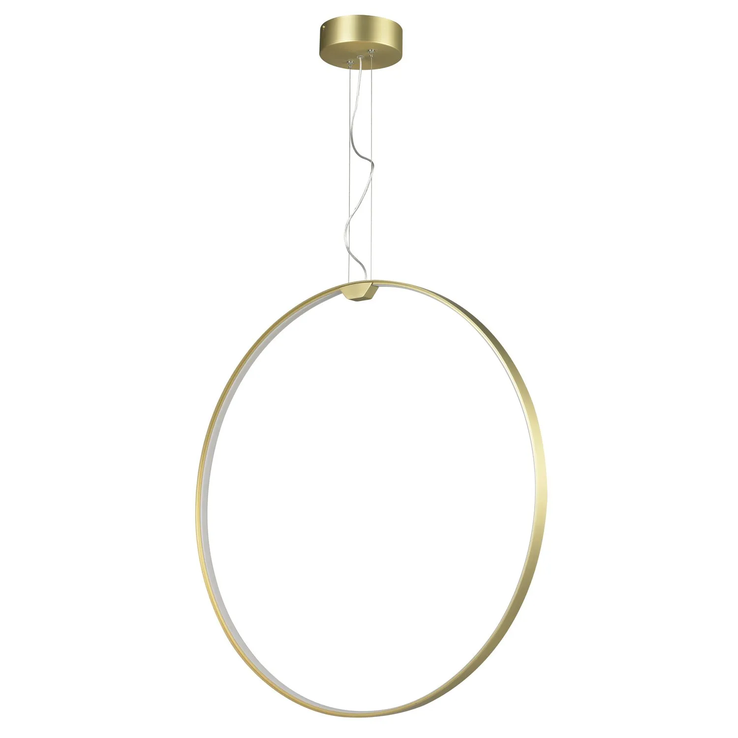 Lampa wisząca ACIRCULO 74 cm - złoty ring LED - obrazek 3
