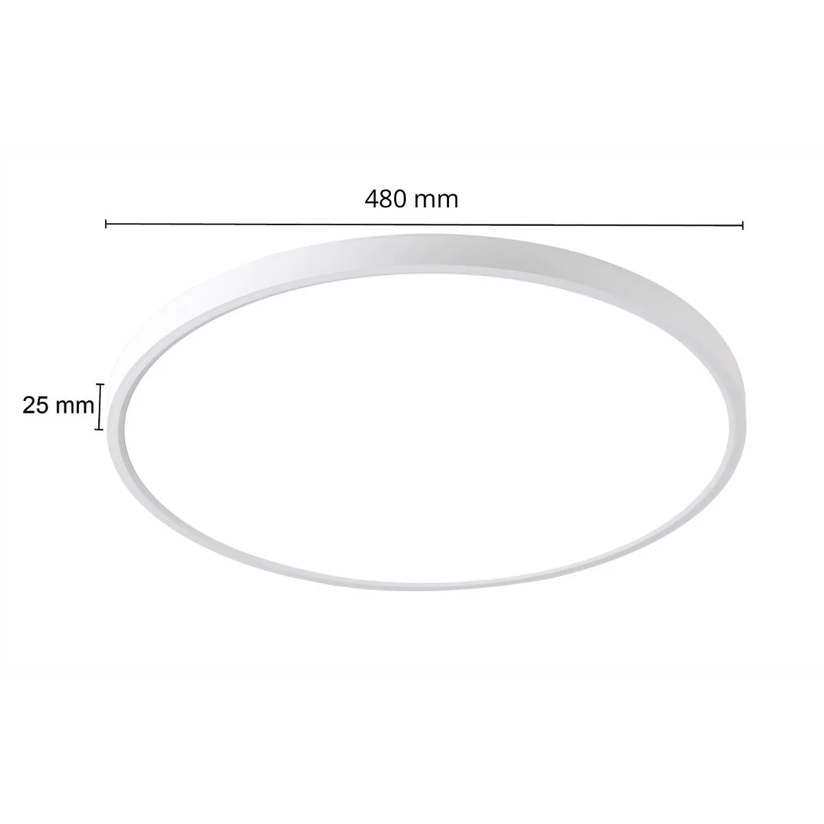 Plafon California 48 cm biały LED CCT - obrazek 12