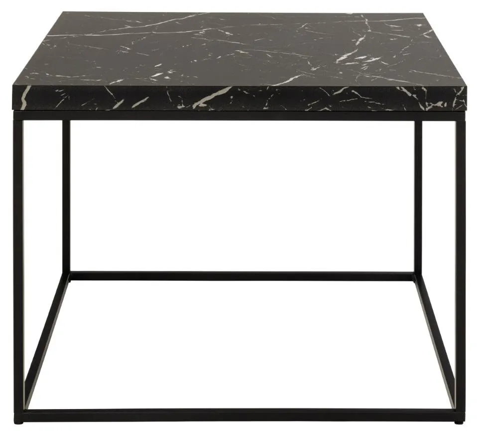 Stolik Barossa 60x60cm czarny marmur - obrazek 3