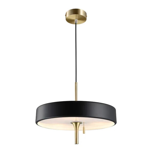 Lampa wisząca ARTDECO 35 cm czarna