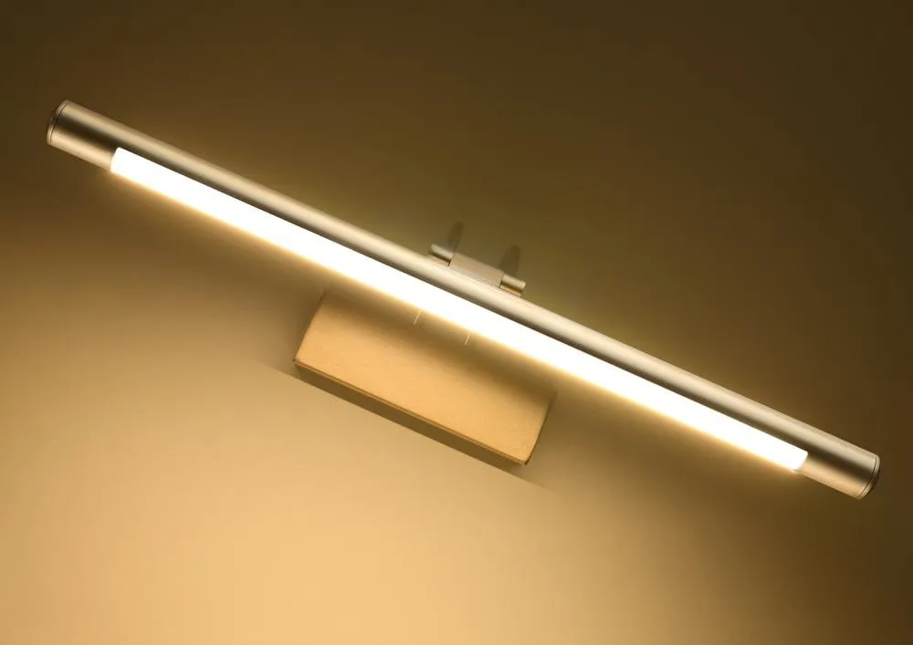 RENOIR LAMPA KINKIET 8W LED 4000K ZŁOTO SATYNA - obrazek 4