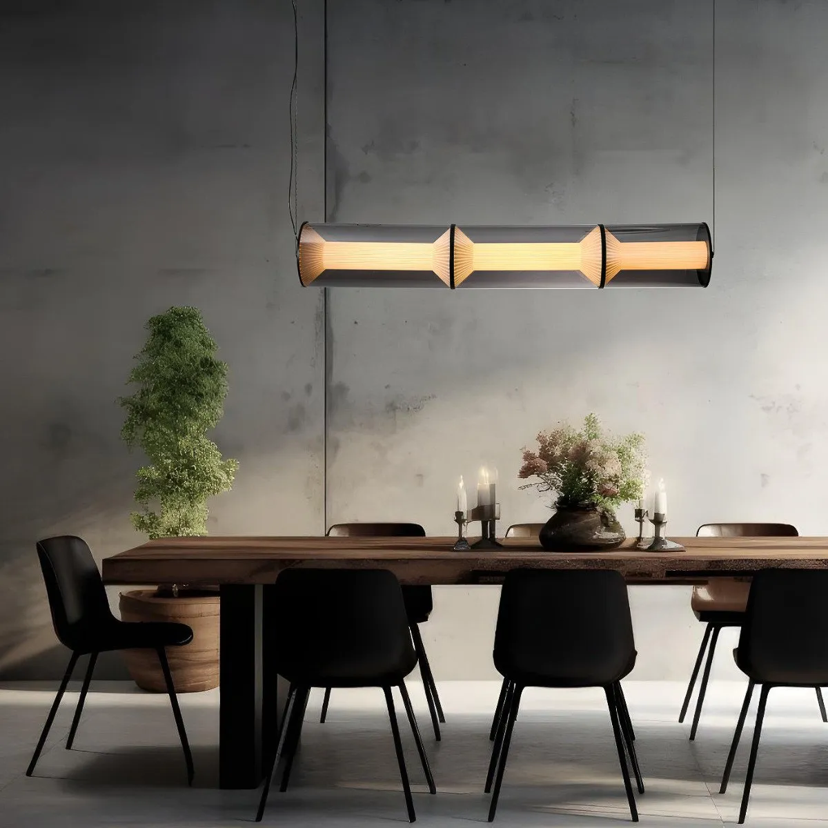 Lampa wisząca Aeris 3 linia dymna LED CCT - obrazek 2