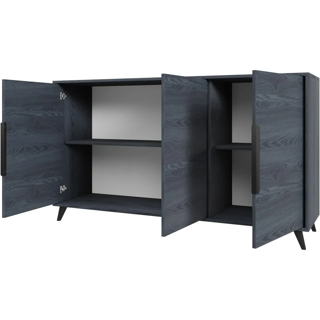 Komoda ETNI 43 dąb carbon - obrazek 2