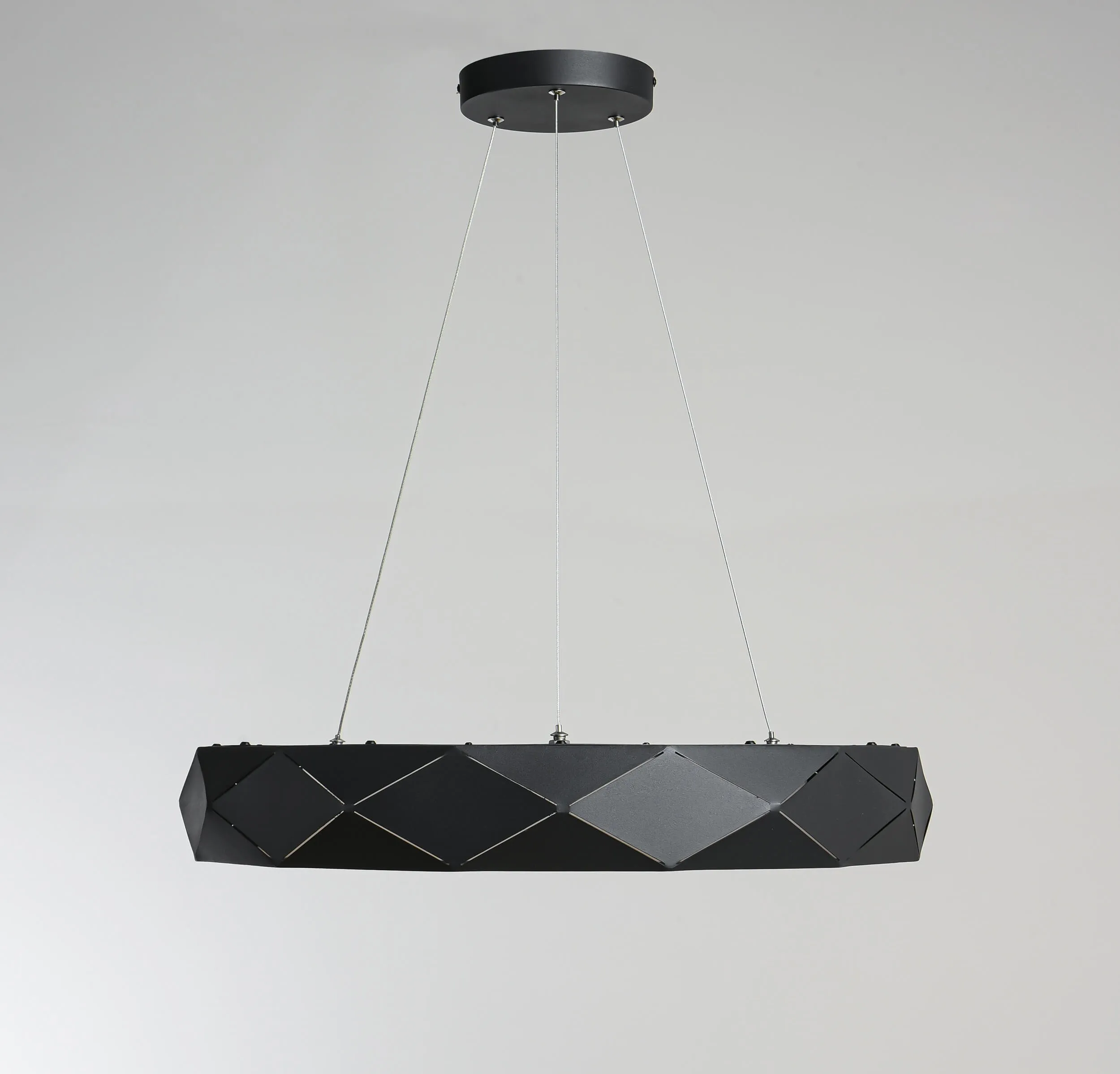 Lampa wisząca Reus czarna LED 4000K - obrazek 3