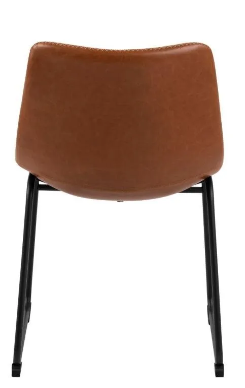 Krzesło Oregon brązowe PU - obrazek 6