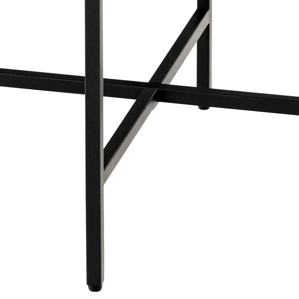 Stolik kawowy Lamoine 40cm czarny - obrazek 3