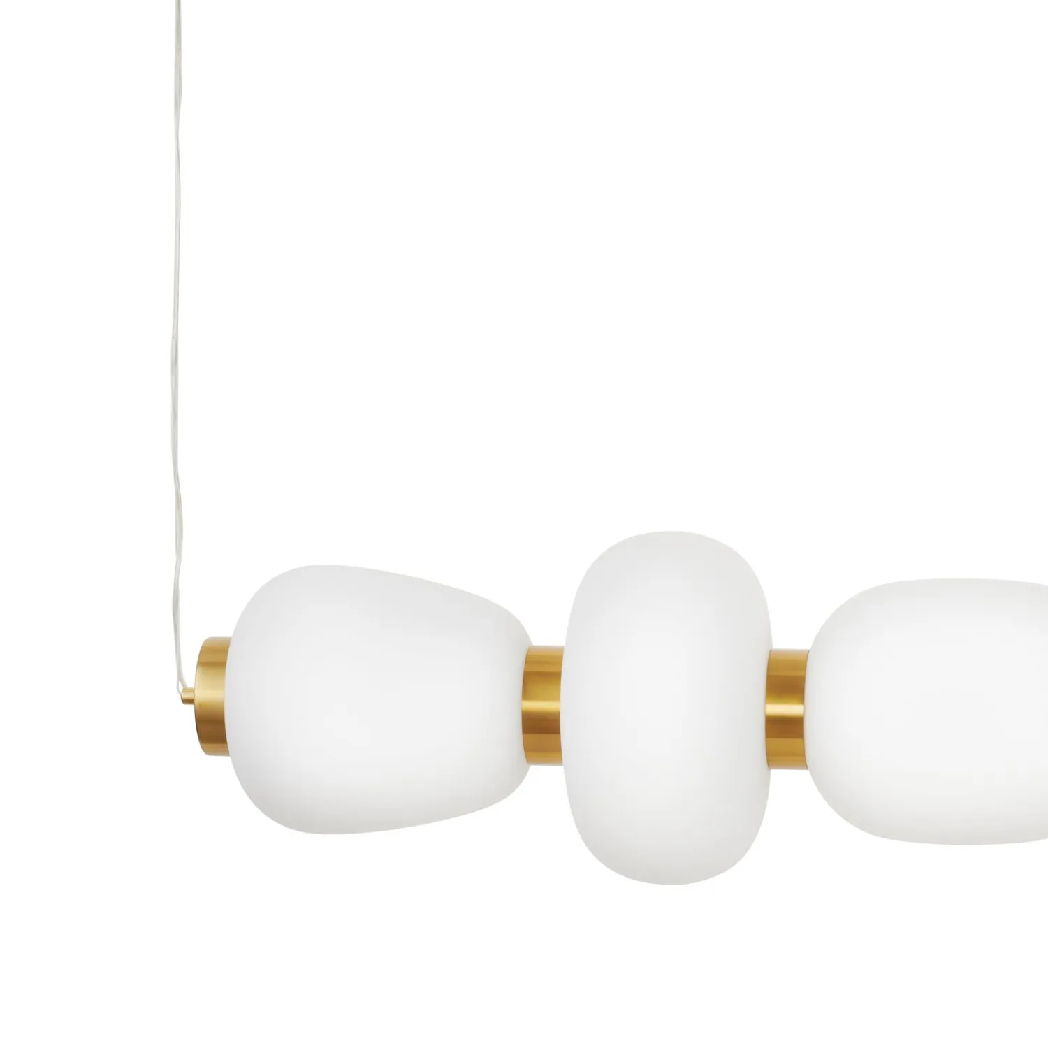 Lampa wisząca BRILLA-6, 125 cm, złota - obrazek 5