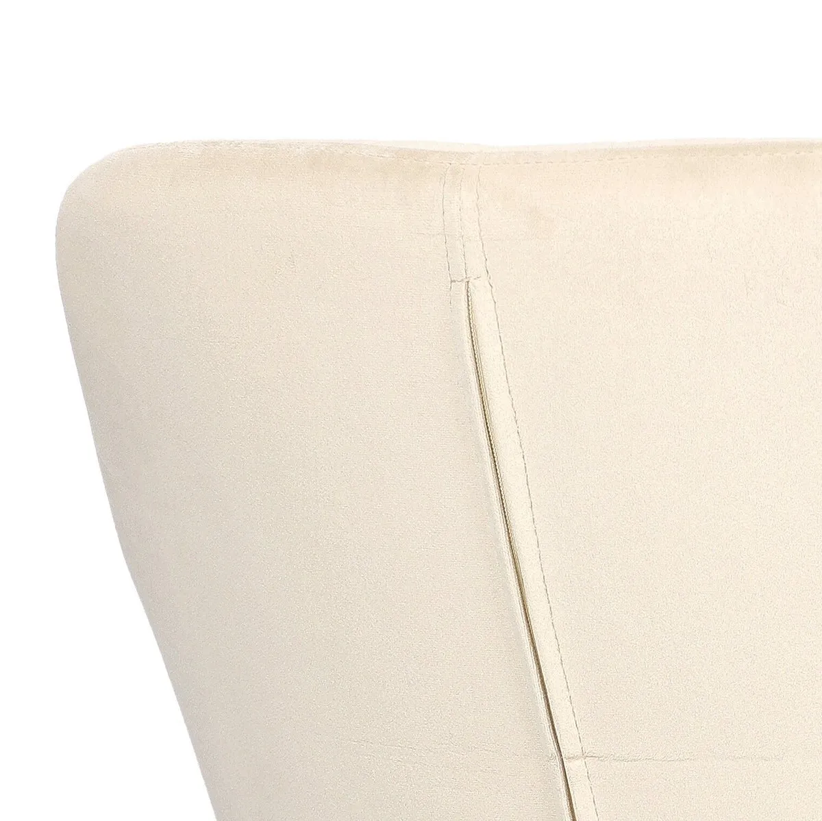 Krzesło Emilia Velvet sand /black - obrazek 15