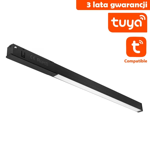Lampa Mini Magnetic DDCX16-FG400-TY 12W TUYA czarna