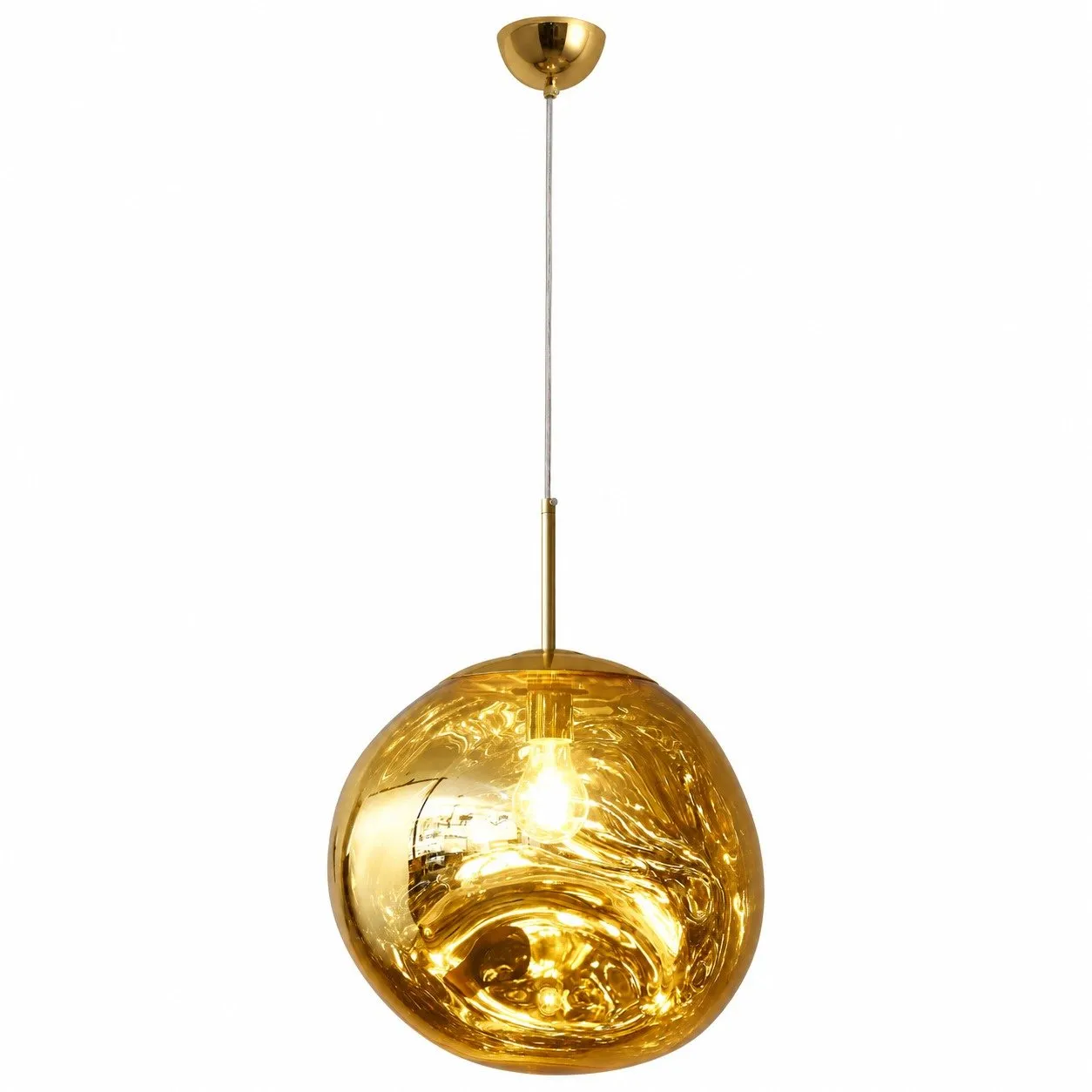 Lampa wisząca GLAM L złota 38 cm