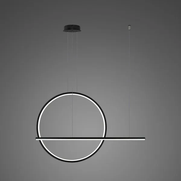 Lampa wisząca Linea No.2 80cm czarna 3k Dali