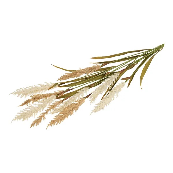 Trawa ozdobna - Trawa sztuczna, beżowo-piaskowa, 2 łodygi, wys. 130 cm