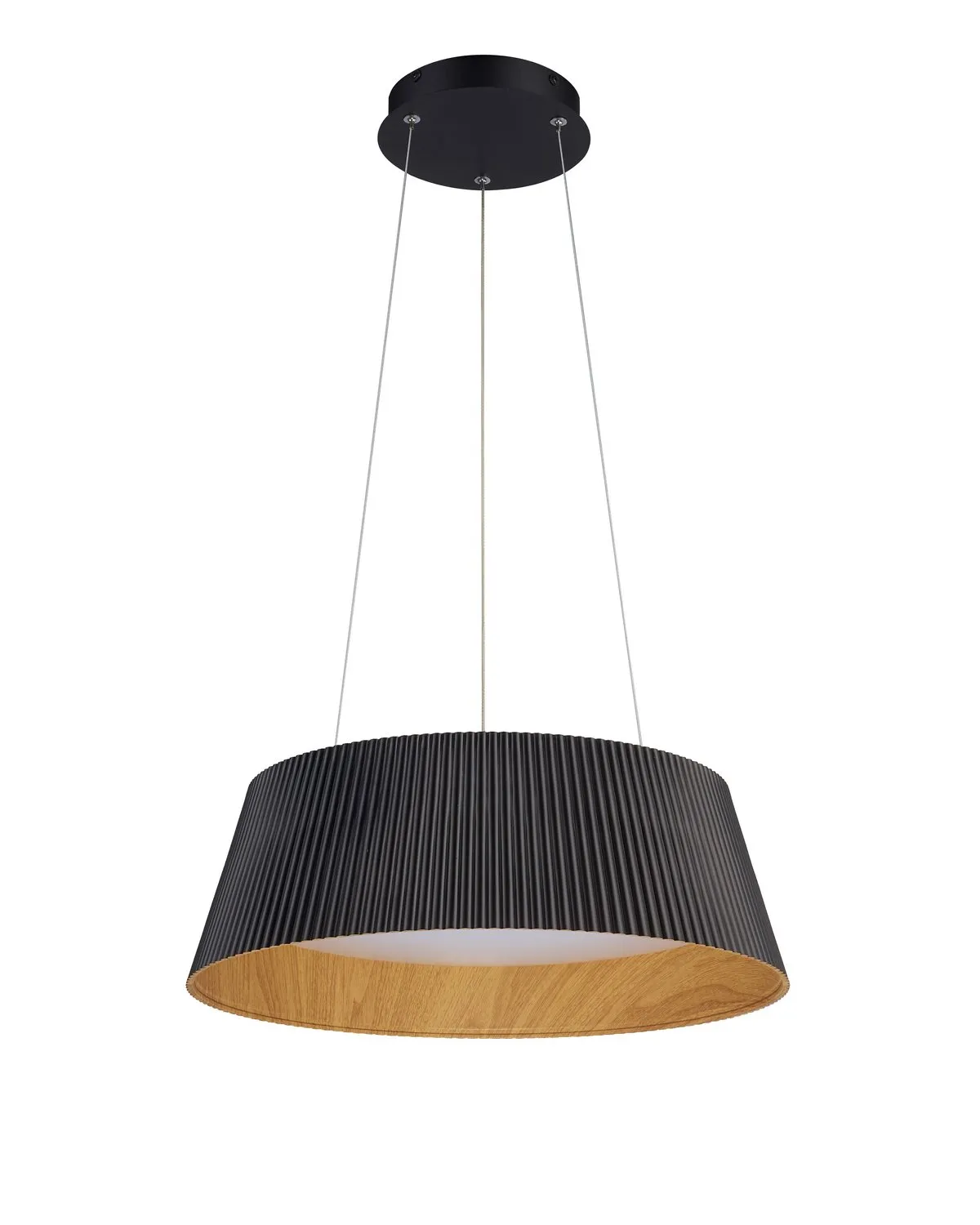 Lampa wisząca FRILL LED czarna 45 cm - obrazek 4