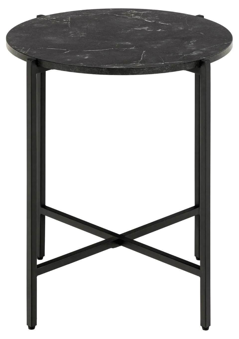 Stolik kawowy Lamoine 40cm czarny - obrazek 2