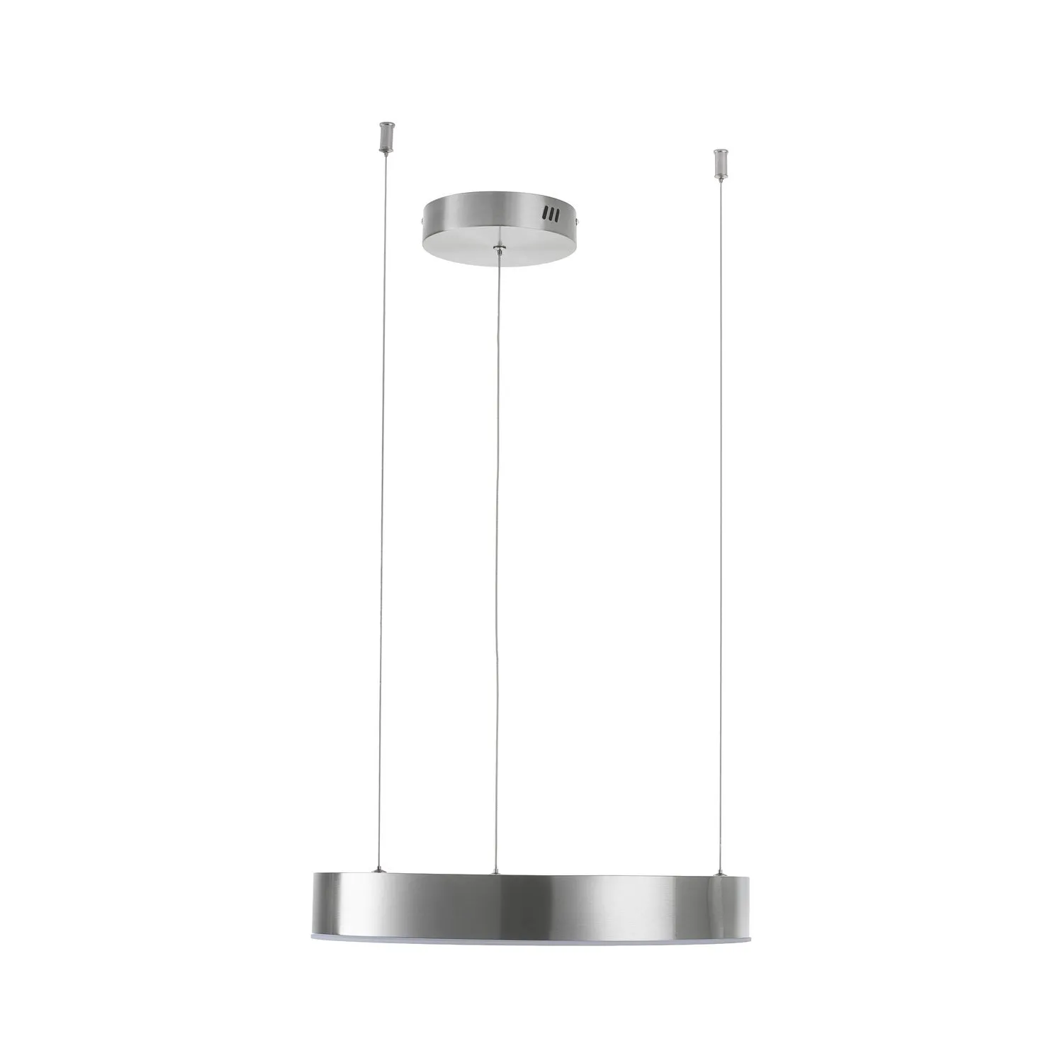 Lampa wisząca CIRCLE 40 cm - LED, ring nikiel szczotkowany - obrazek 4