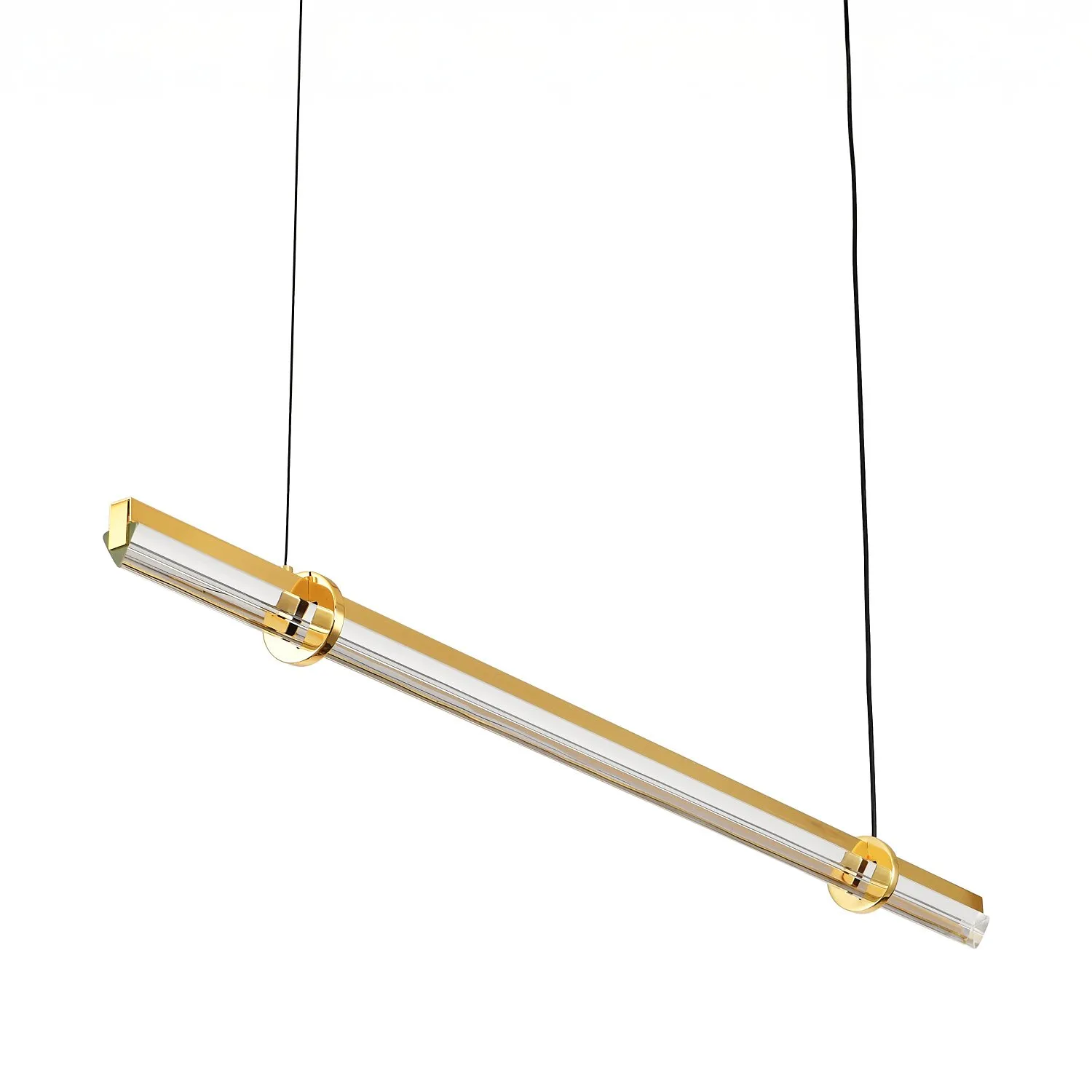 Lampa wisząca LOVELY LED złota 100 cm - obrazek 3