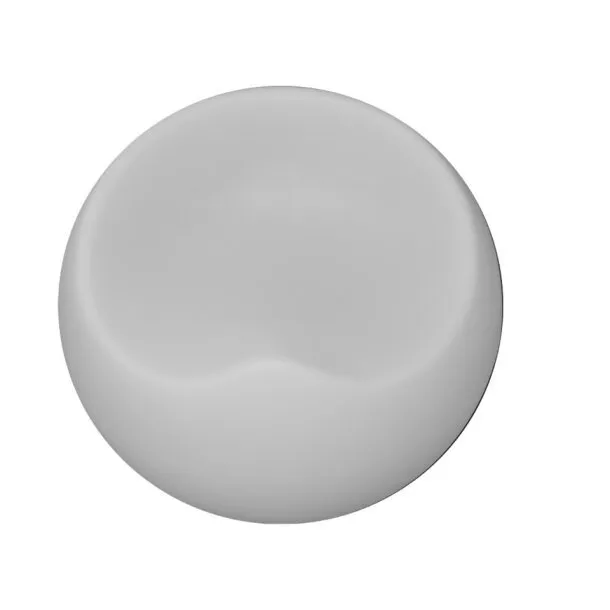 Lampa ogrodowa pufa APPLE M LED RGBW 16 kolorów 56 cm - obrazek 5