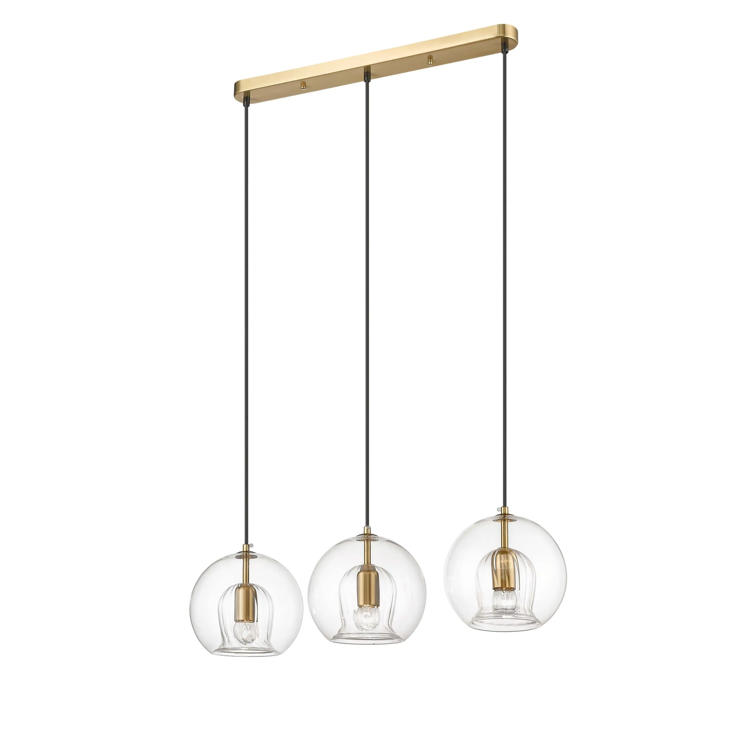 Lampa wisząca Arette złota 3xE27