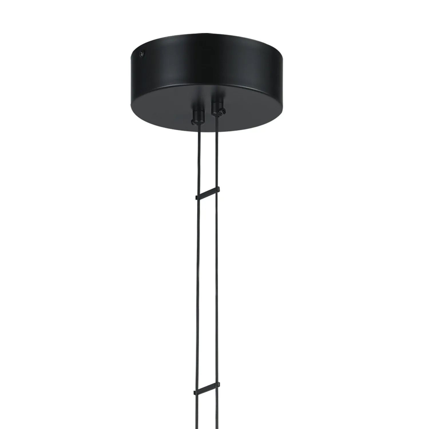 Lampa wisząca COCO 1, 40 cm - LED, czarny minimalistyczny ring - obrazek 4