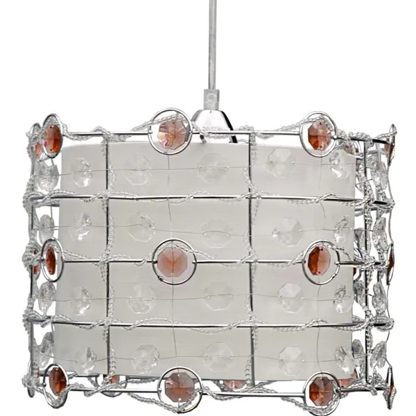 SENECA LAMPA WISZĄCA 30 1X40W E27 AMBER + LINKA 85-10523