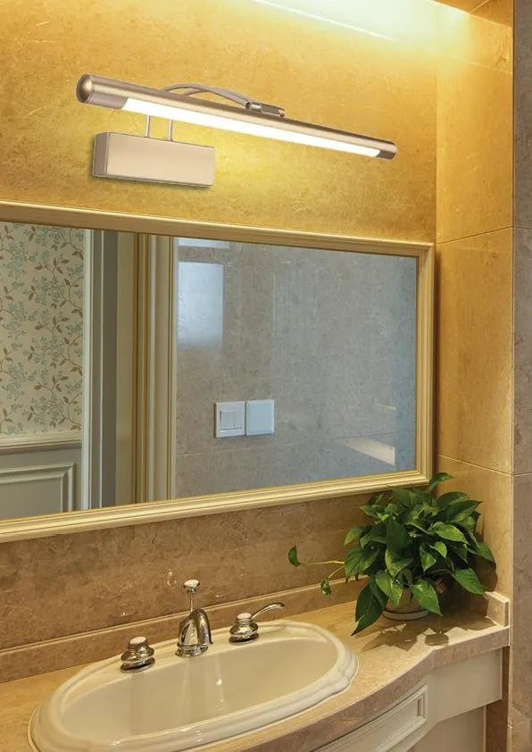 RENOIR LAMPA KINKIET 8W LED 4000K ZŁOTO SATYNA - obrazek 5