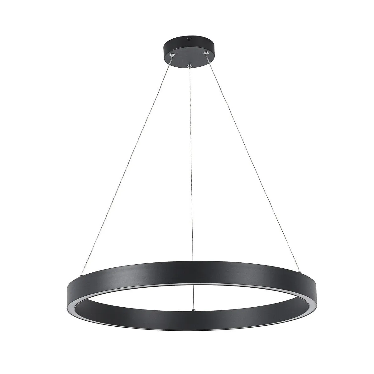 Lampa wisząca Midway Triangle czarna mała LED 3000K - obrazek 6