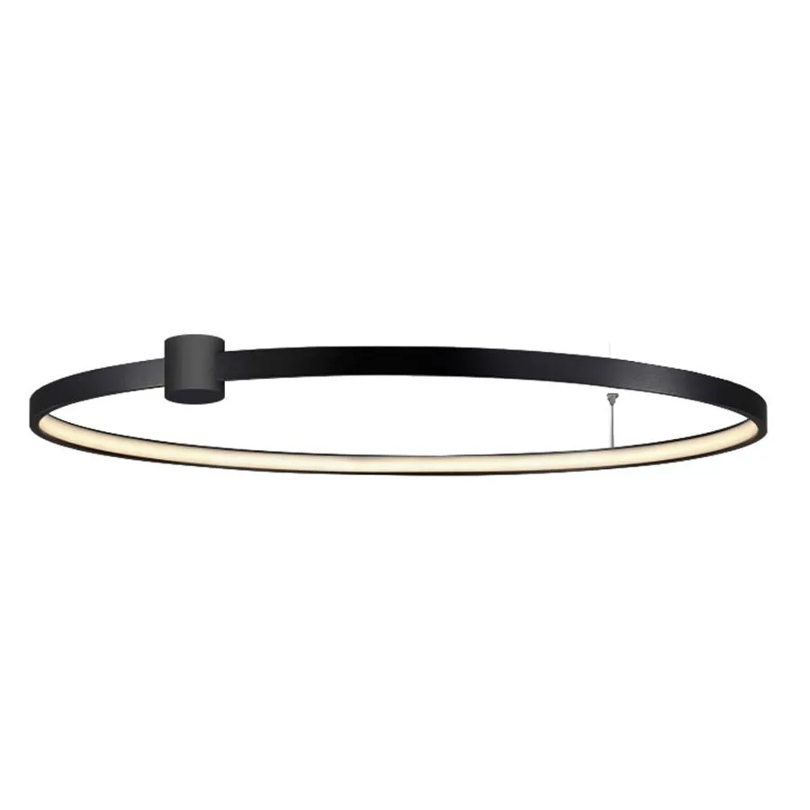 Plafon Ring L czarny LED CCT - obrazek 7