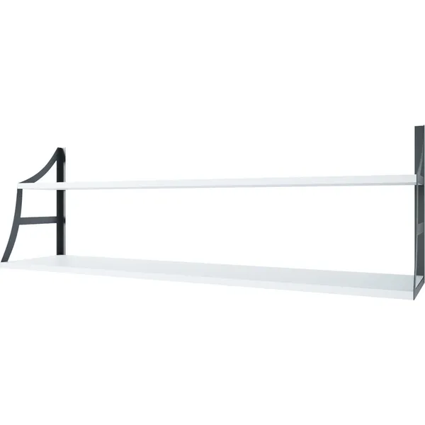 Półka JULIA DUO 138cm biały