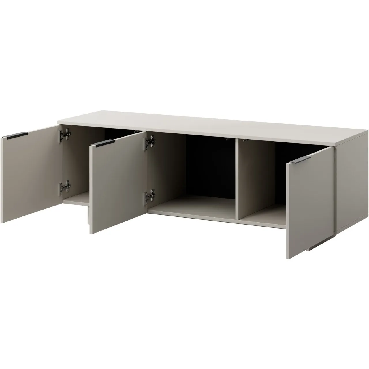 Komoda RTV MALMO 3D beż piaskowy - obrazek 2