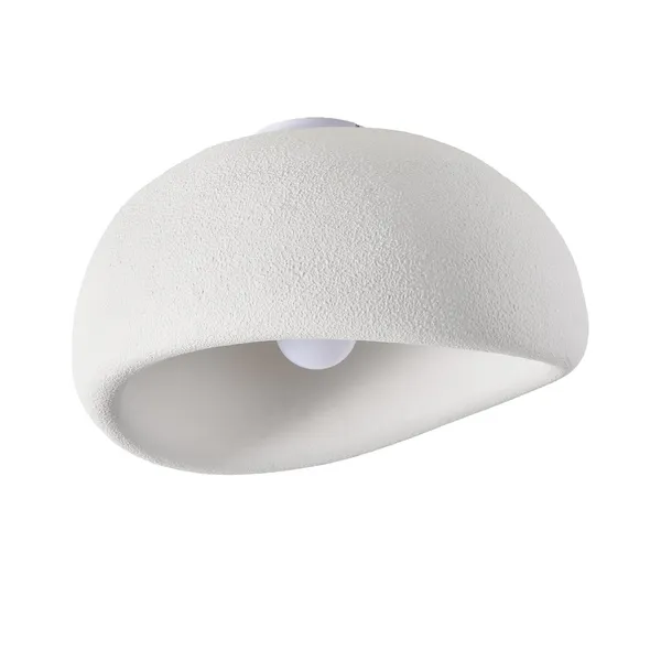 Plafon sufitowy STONE 40 cm - biały
