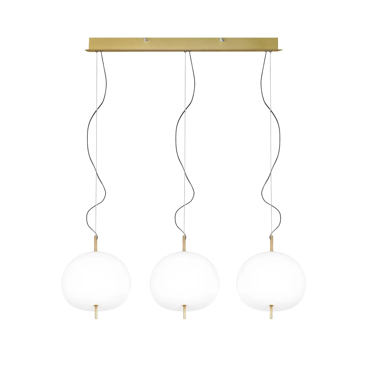 Złota lampa wisząca LED Apple CL3 - obrazek 11