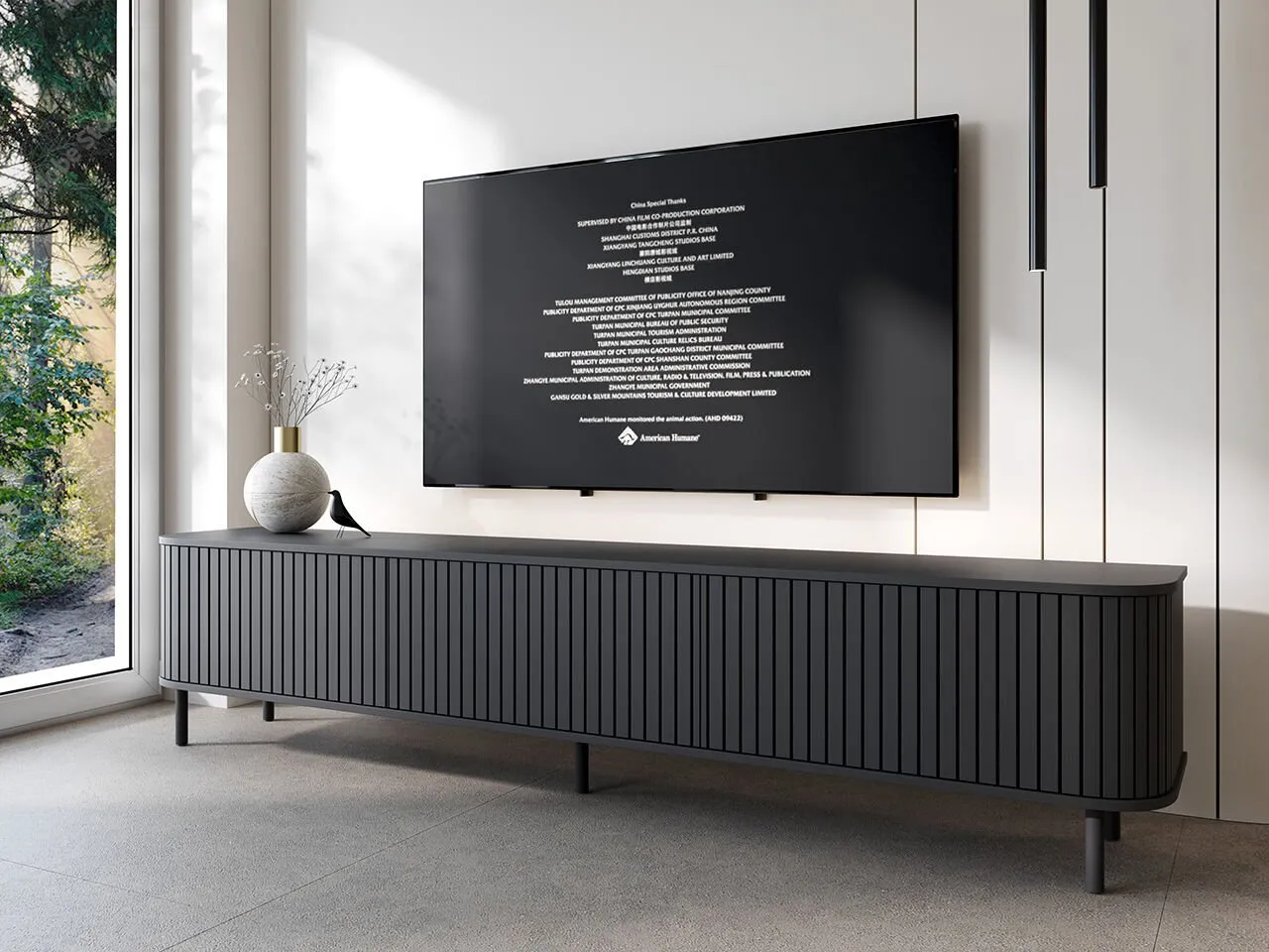 Komoda RTV ZYLIO 215N czarny - obrazek 9