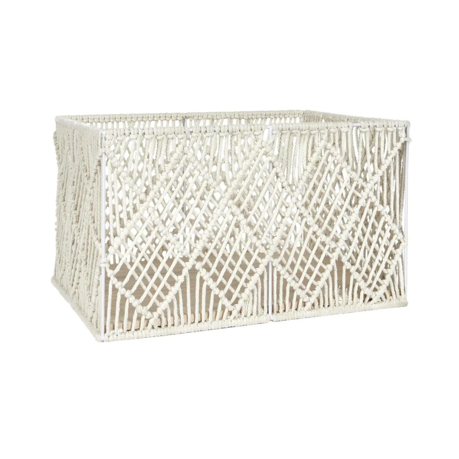 Zestaw 3 koszy BOHO - obrazek 5