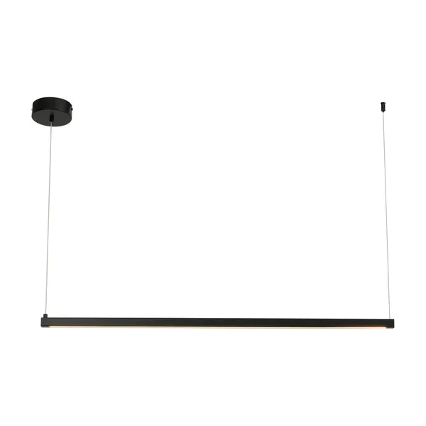 Lampa wisząca BEAM-100 LED - czarna oprawa liniowa