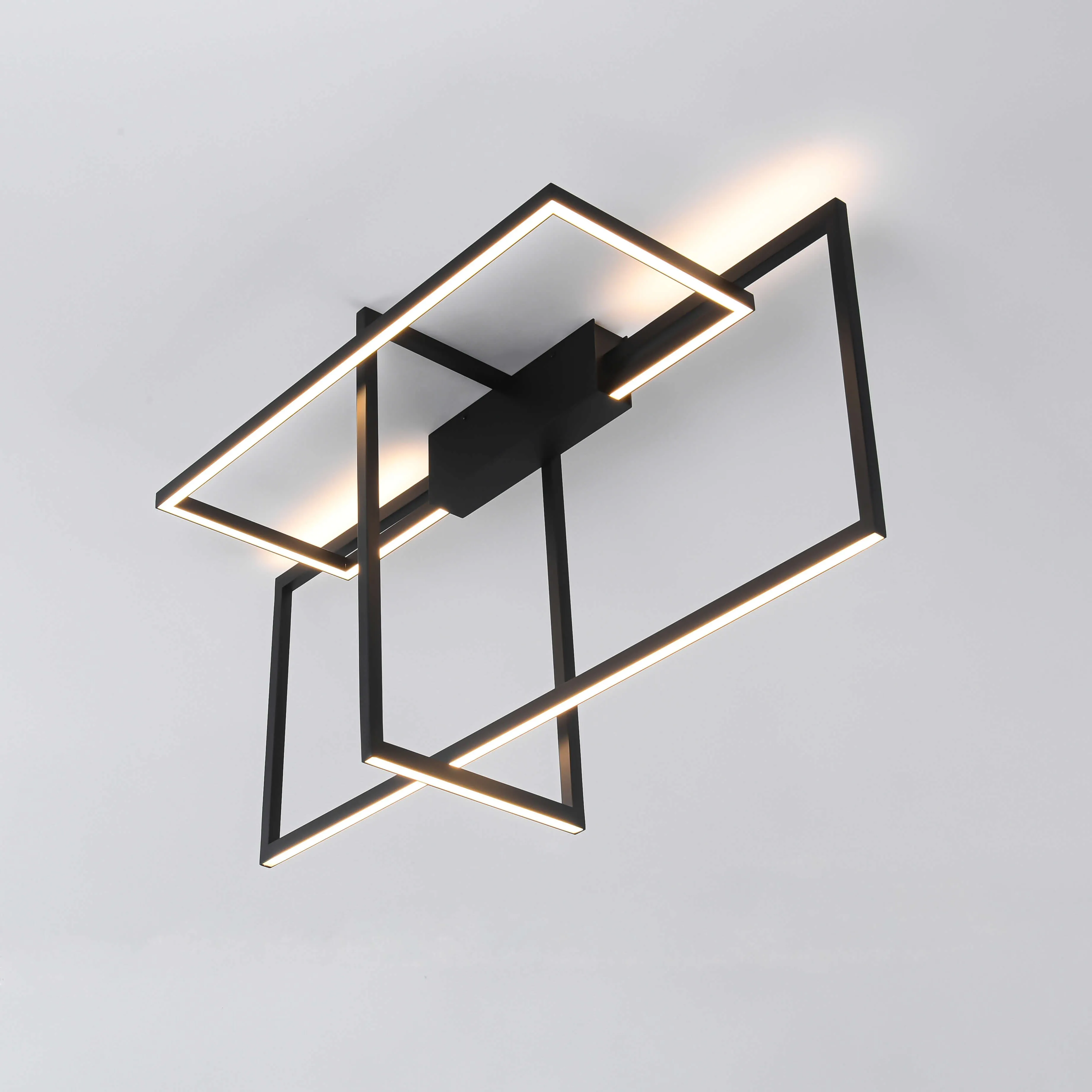 Lampa wisząca Frame czarna LED 3000K - obrazek 7
