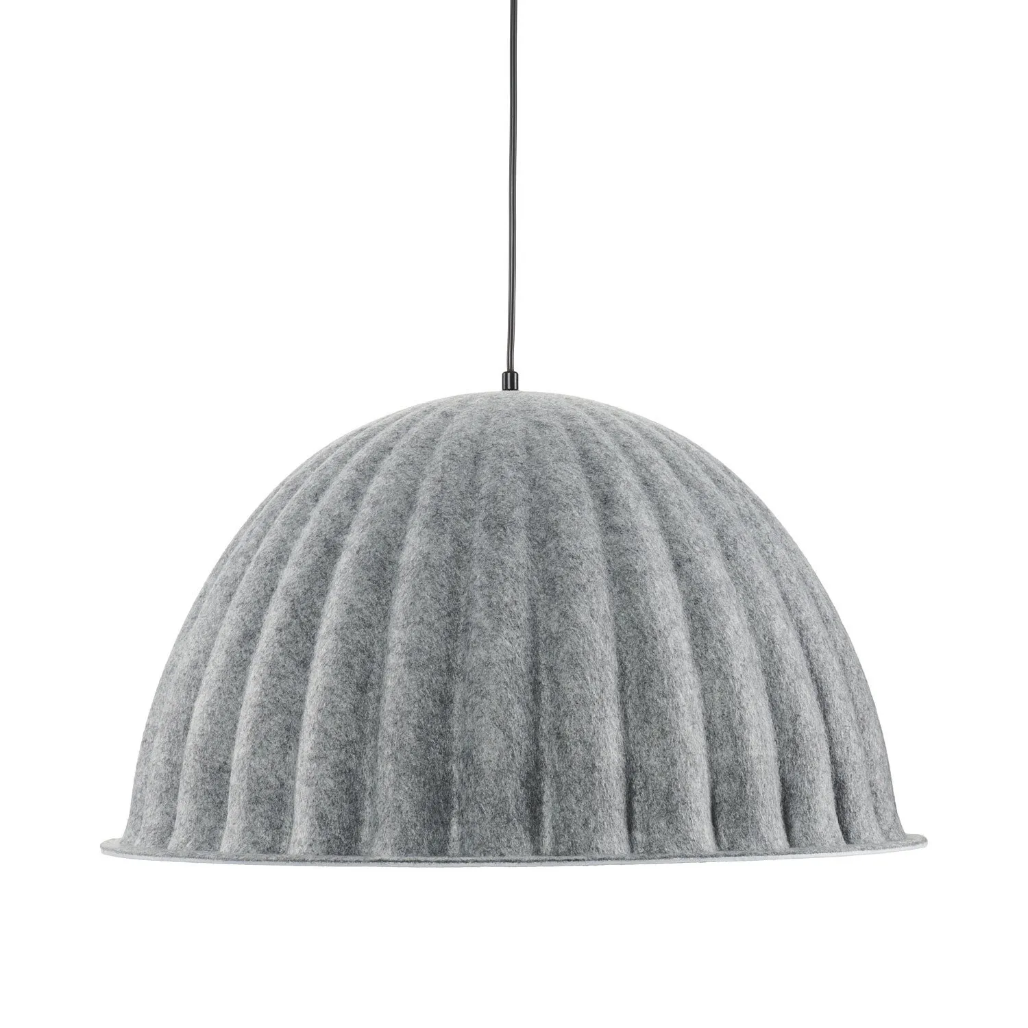 Lampa wisząca FELT filc szary 55 cm - obrazek 10