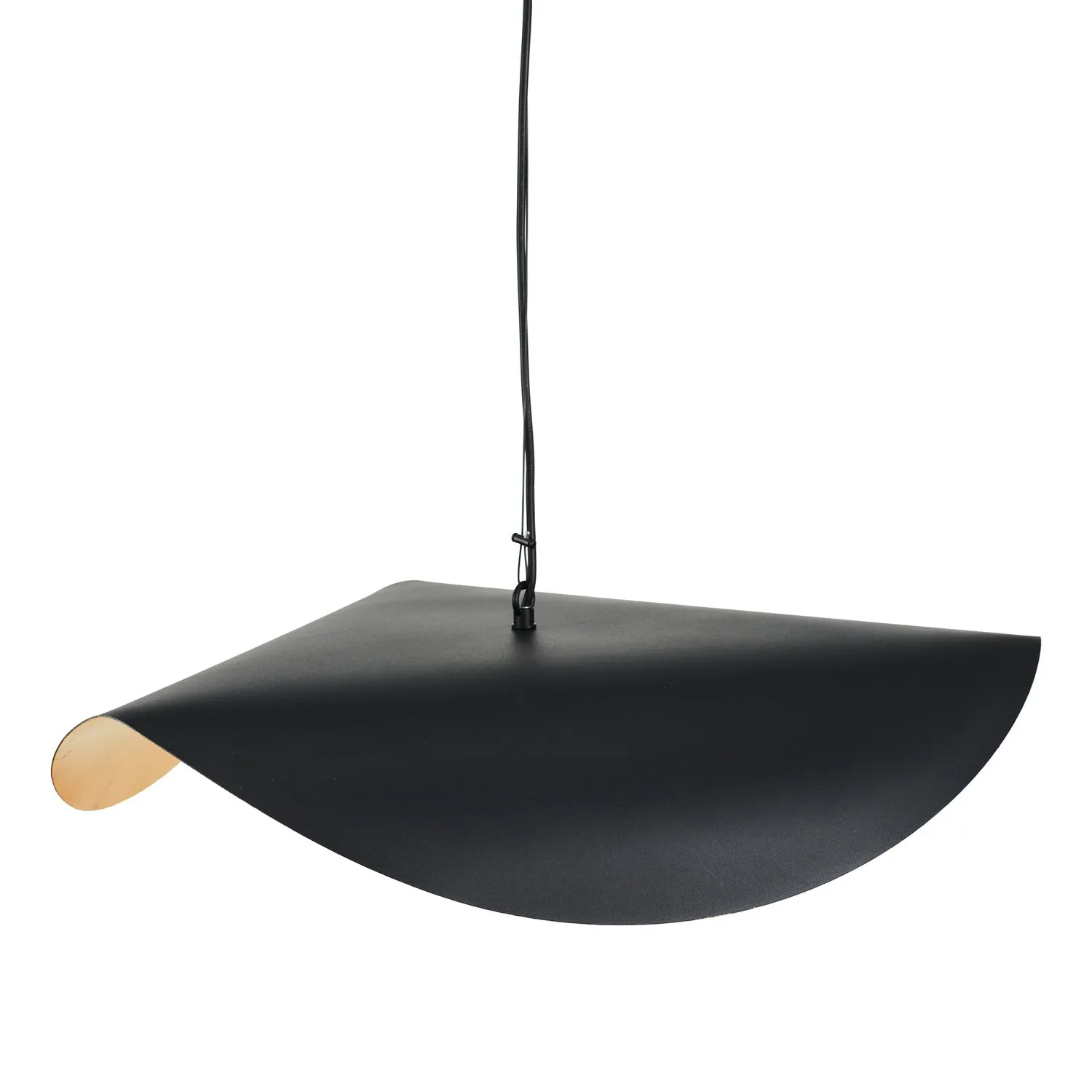 Lampa wisząca ENZO 60 cm - czarno złota - obrazek 17