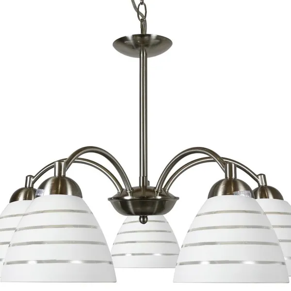 ULI LAMPA WISZĄCA 5X60W E27 SATYNA
