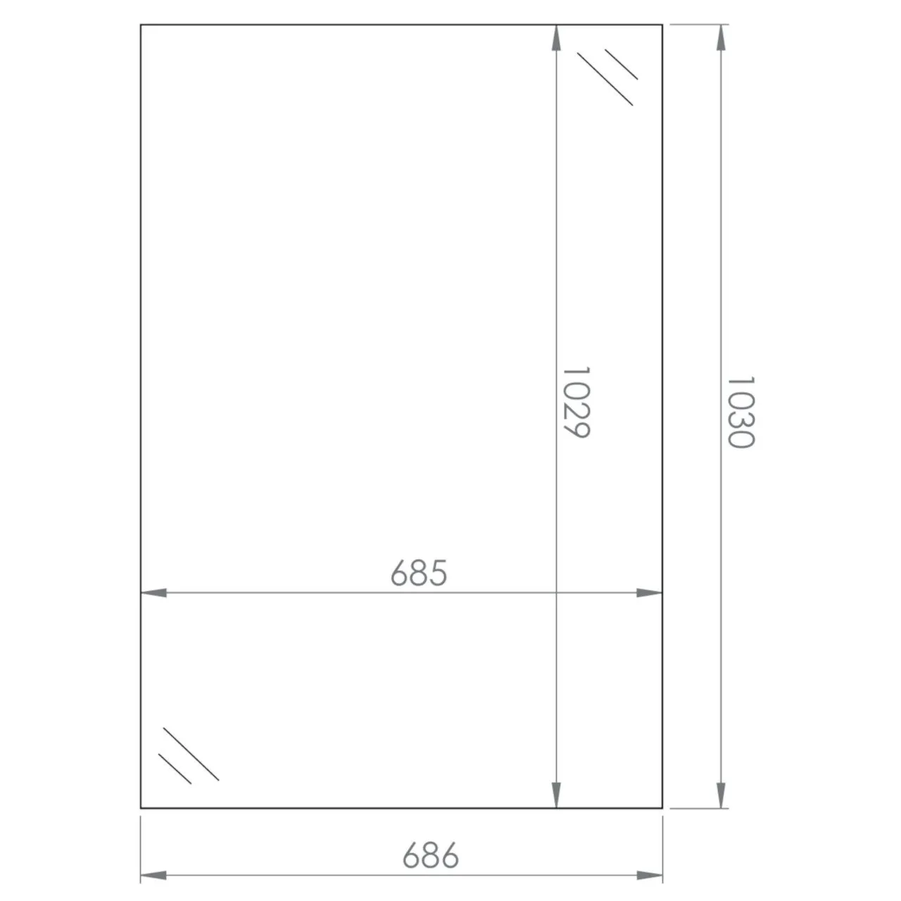 Lustro MEVIA 16 dąb artisan - obrazek 4