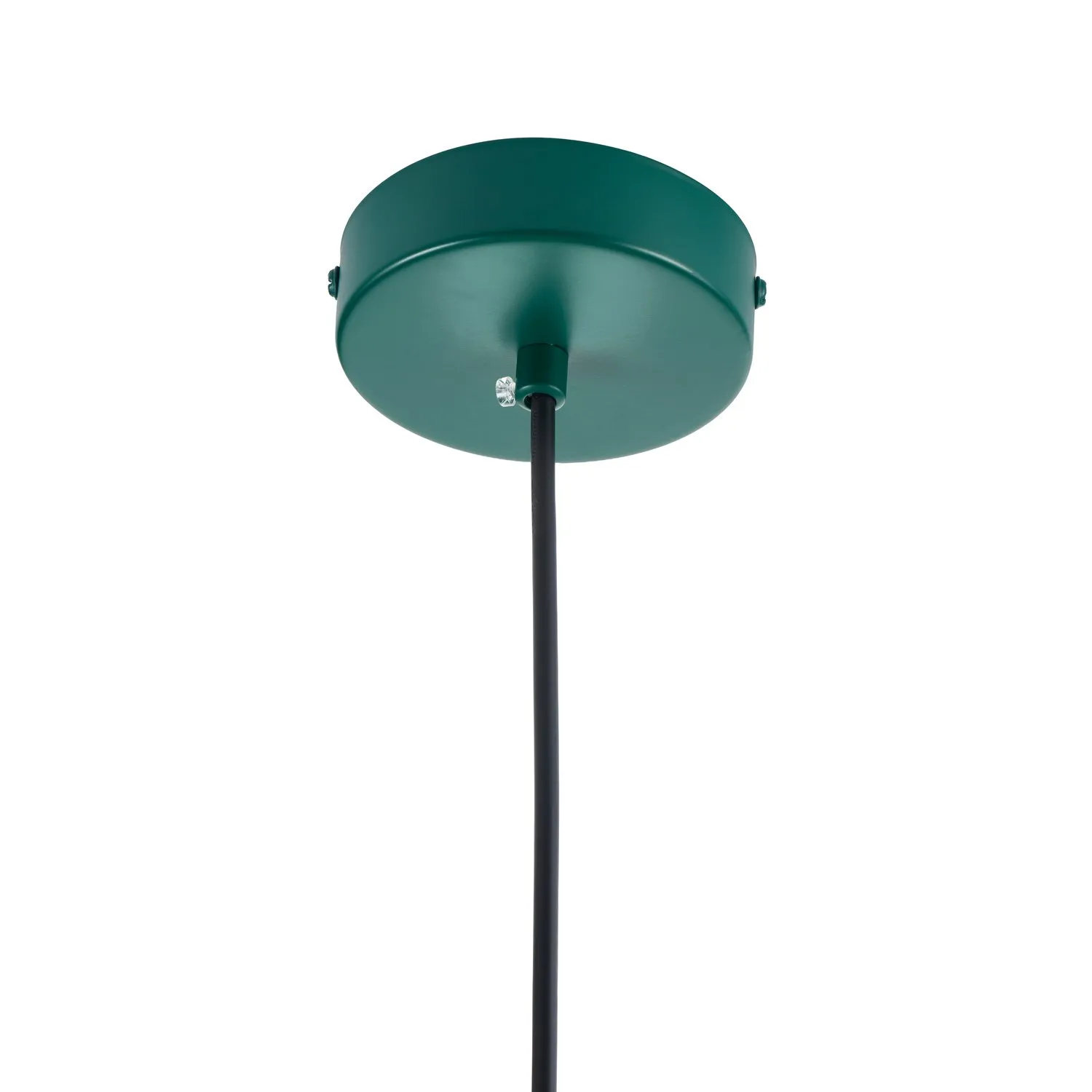 Lampa wisząca MODERNO 80 cm -szmaragdowa z białymi kloszami - obrazek 12