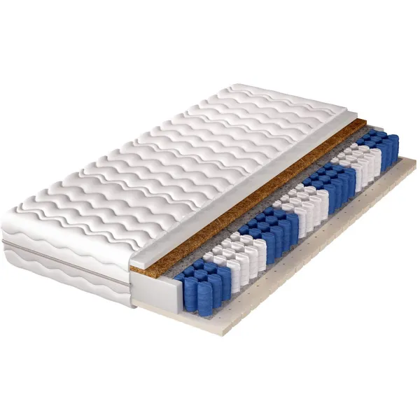 Materac 100x200 LILO pocket lateks kokos