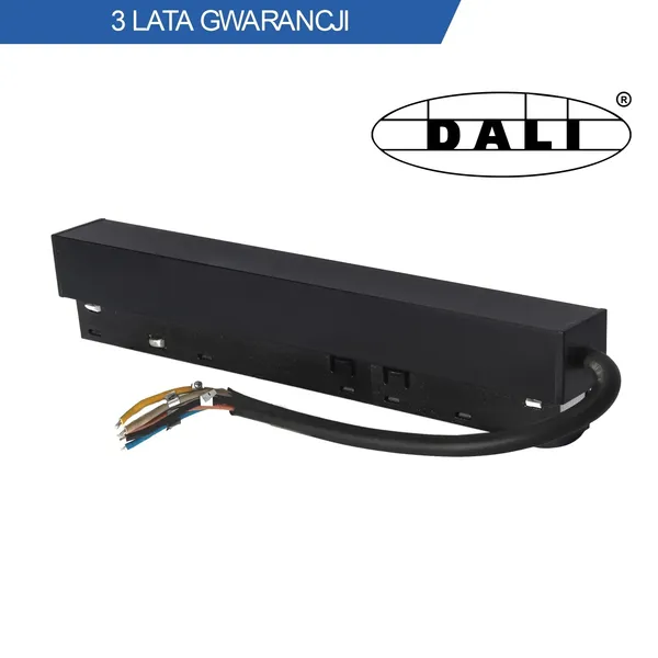 Zasilacz wpinany do szyn magnetycznych DY-YT100W DALI czarny