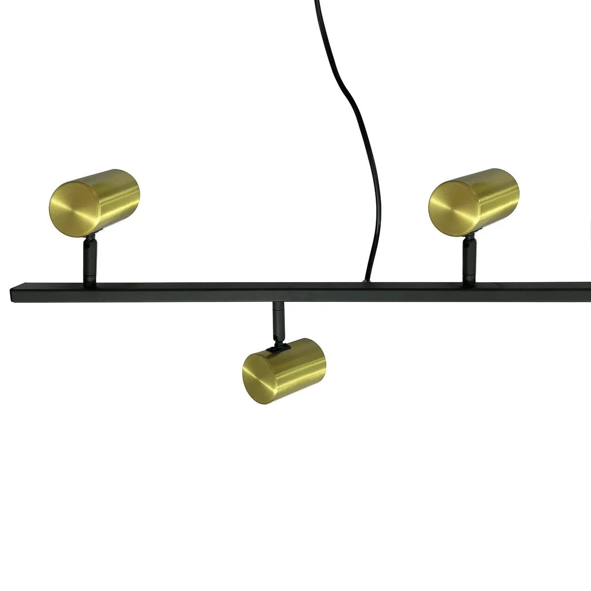 Lampa wisząca Snow 6 złoto - czarna 6xGU10 - obrazek 6